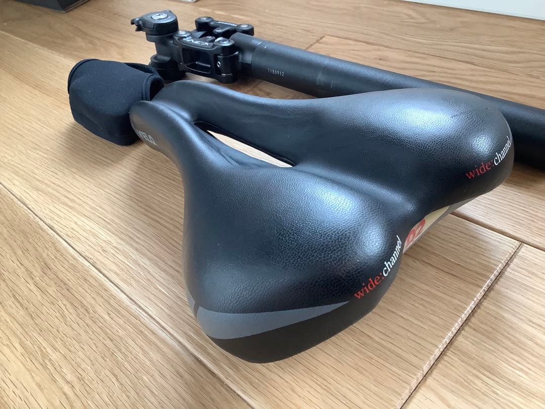 エスアールサンツアー サスペンションシートポスト φ31.6×350mm+おまけ