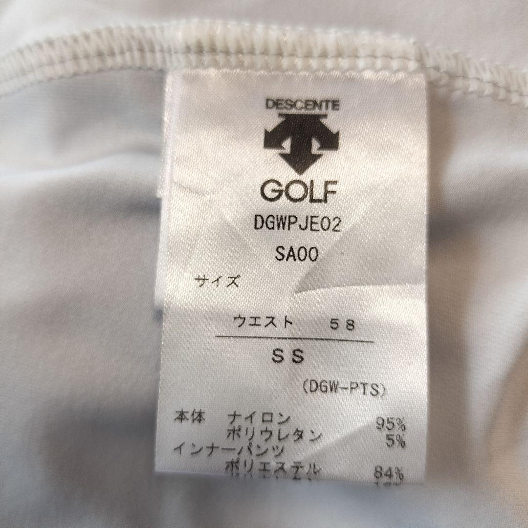 美品 デサント ゴルフ DESCENTE GOLF スカート インナー付