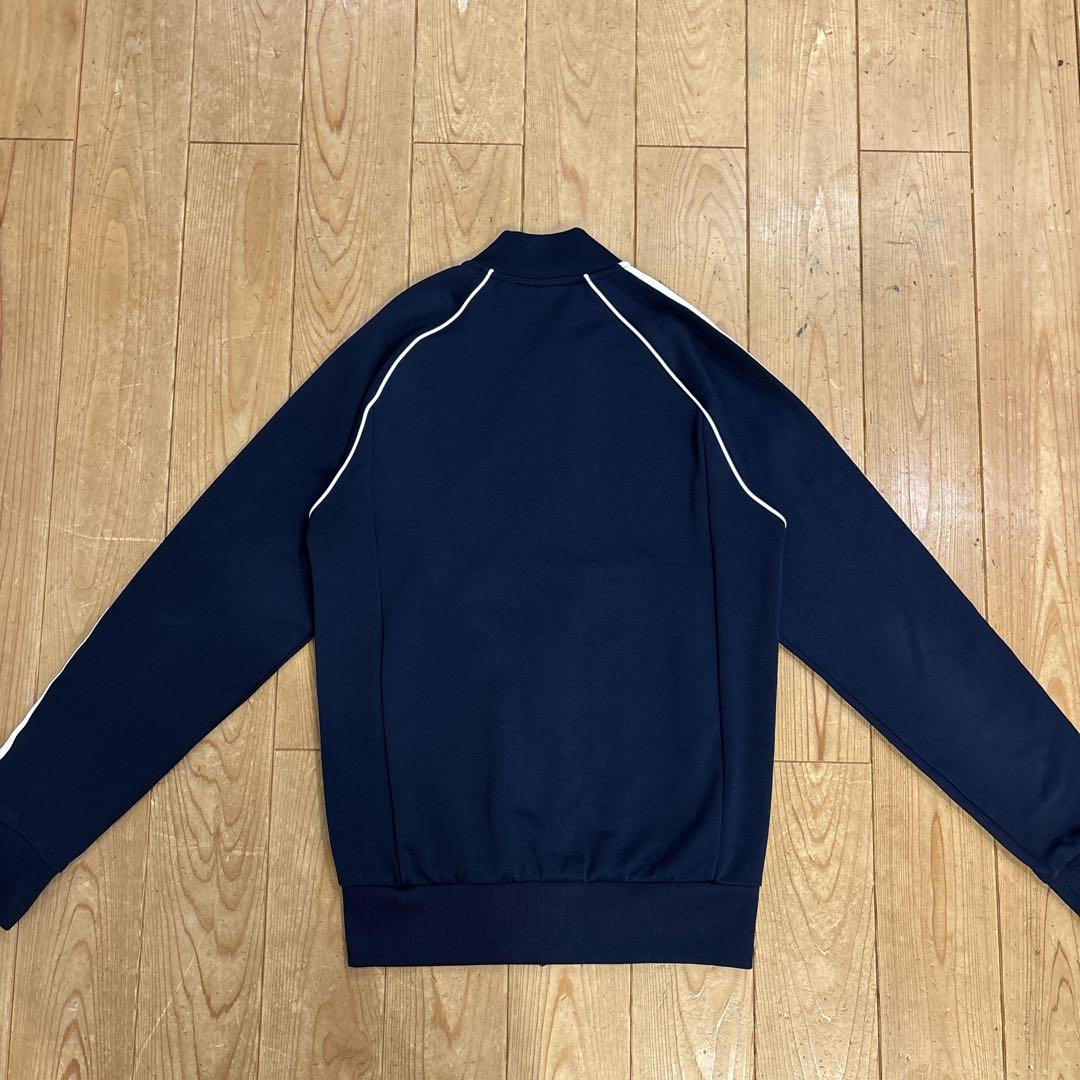 あおadidas トラックジャケット　クラシック　ジャージ　Sサイズ