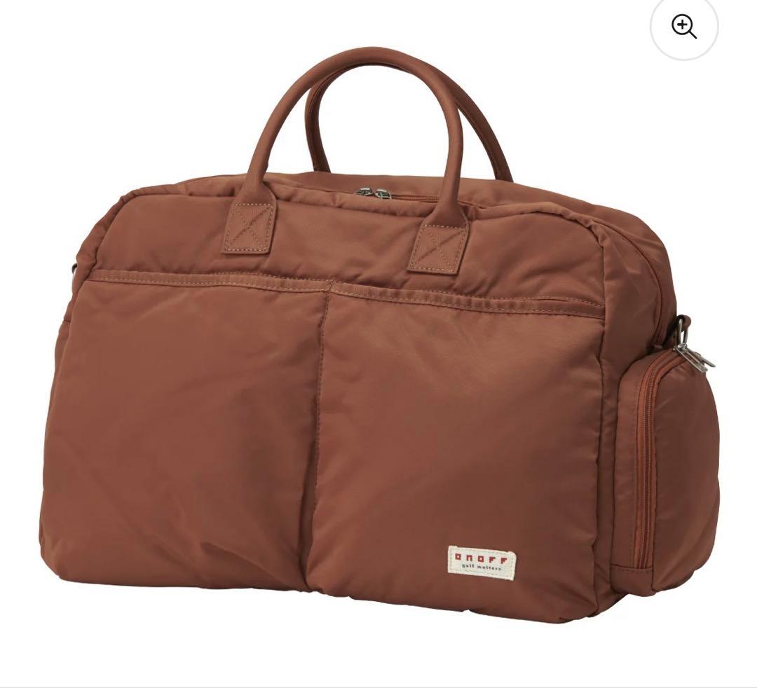 新品　タグ付　ONOFF オノフ　ゴルフバック　ボストンバック　キャリー