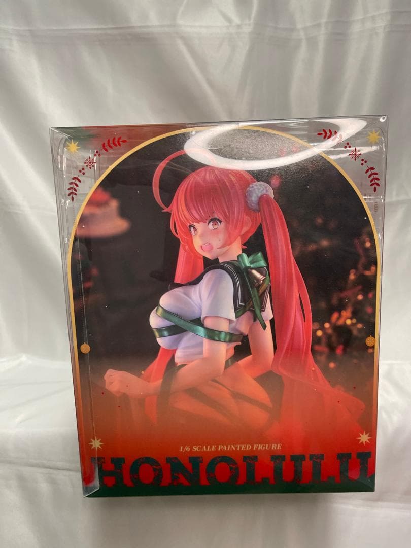 【ほぼ新品】アズールレーン ホノルル プレゼント・ファイアレッド フィギュア