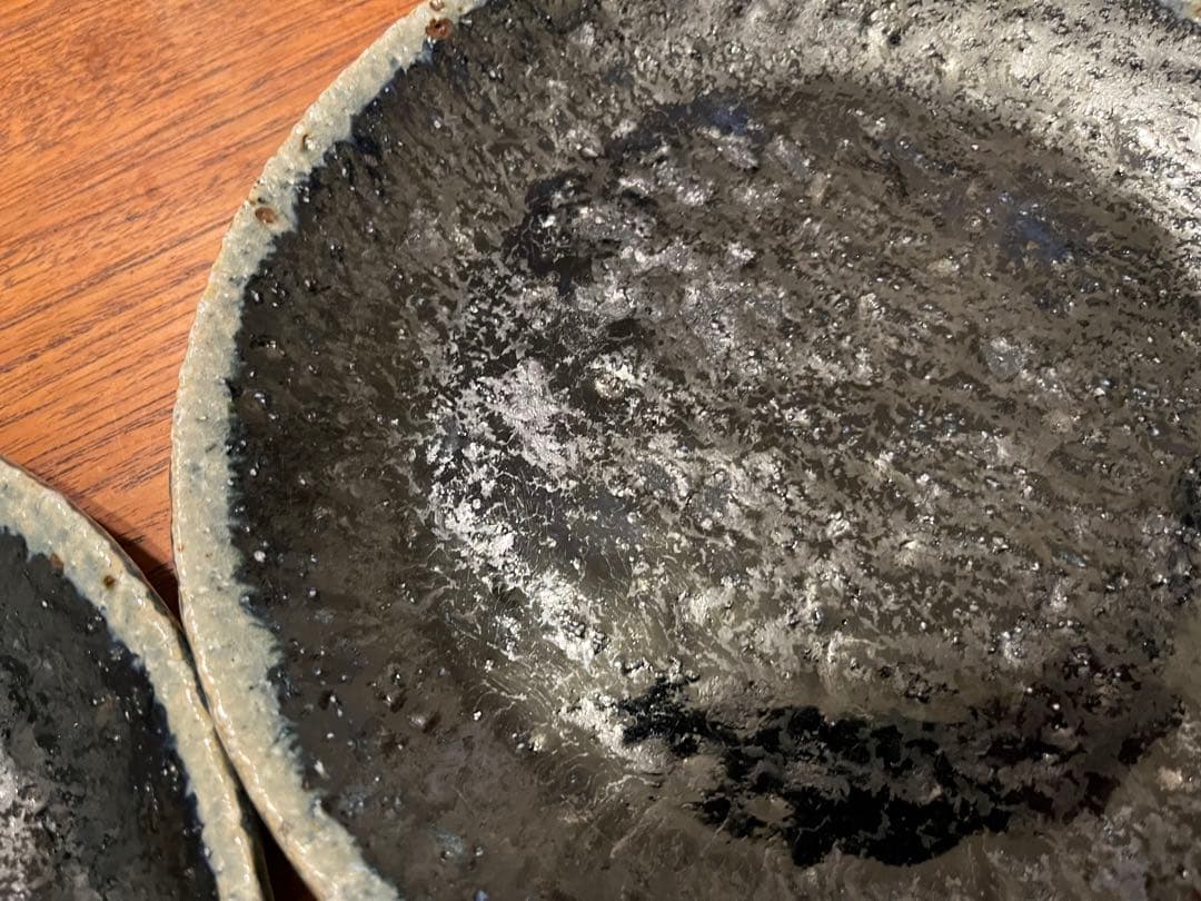 作家もの　19センチ皿　2枚