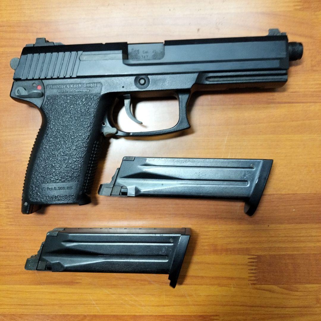 KSC Mk23 SOCOM ガスブローバックガン ブラック 付属品あり