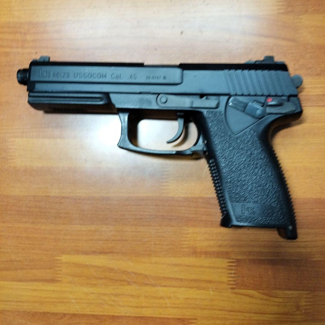 KSC Mk23 SOCOM ガスブローバックガン ブラック 付属品あり