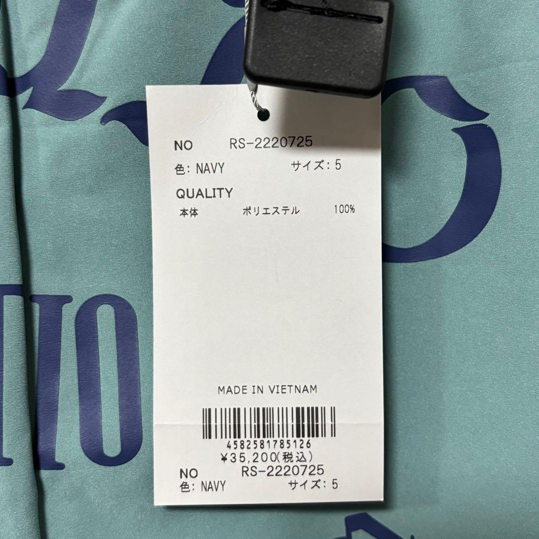 新品 ラッセルノ ゴルフ 2Way ボードショーツ マルチカラー ネイビー L
