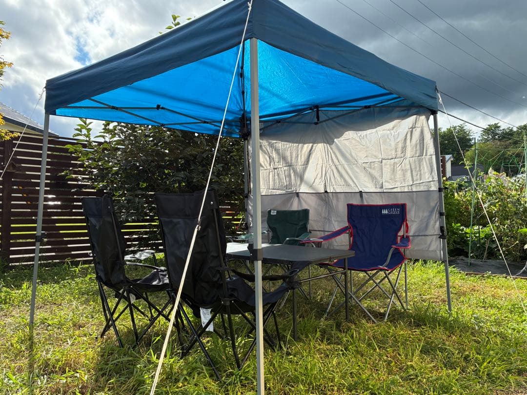 Camping Fieldタープ200 200x200cm 専用サイドウォール付