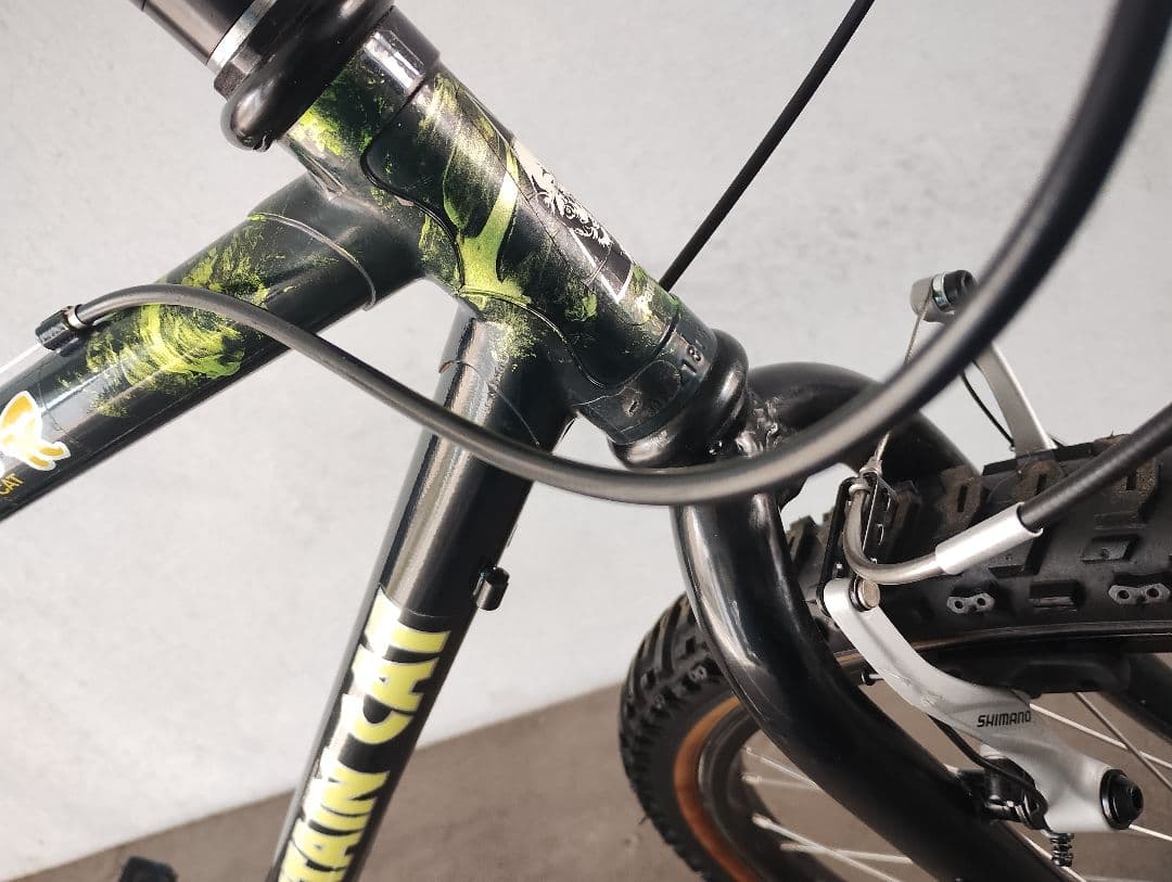 パナソニック マウンテンキャット チョイカスタム　オールドMTB クロモリ