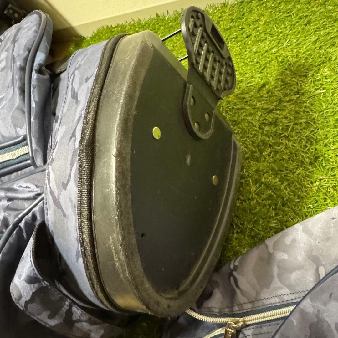 Rosasen ロサーセン ネイビー スタンド式 ゴルフバッグ キャディバッグ