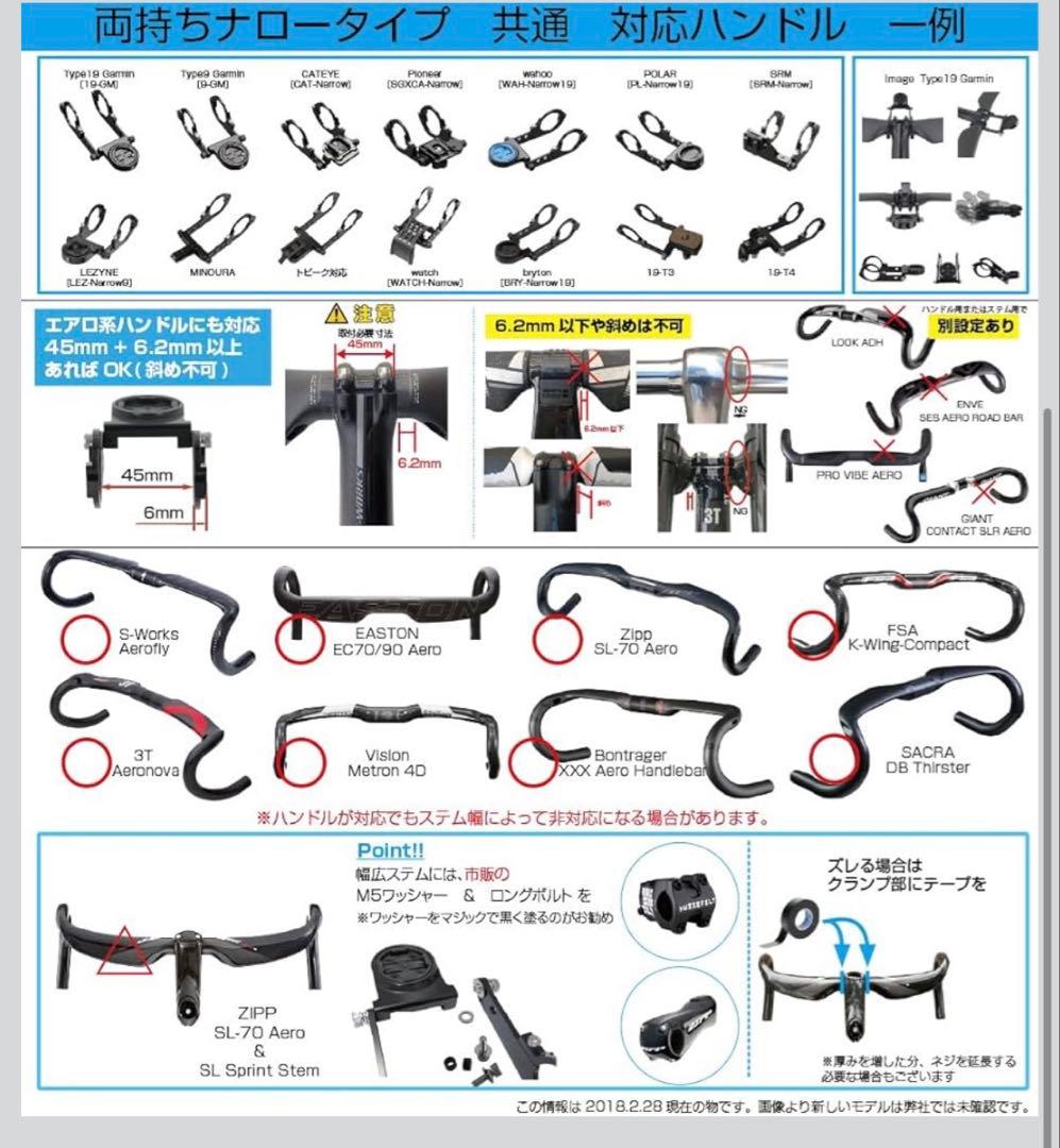 REC-MOUNTS レックマウント ベル サイコン ライト用 コンボマウント