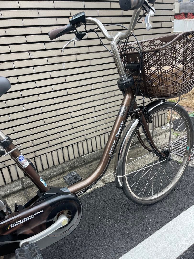 【新品バッテリー8.9ahブラウンパナソニック電動アシスト自転車26CPNA30