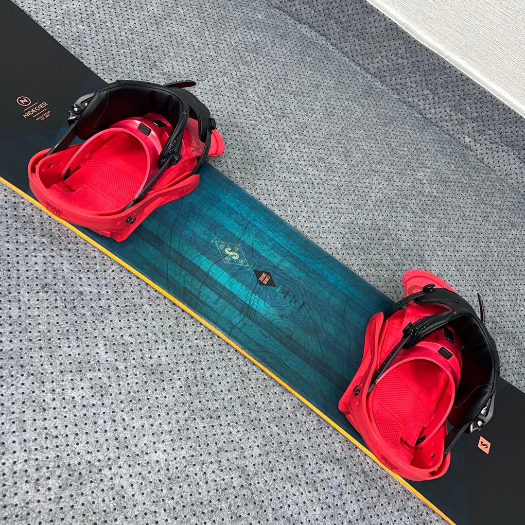 ２回使用 149cm NIDECKER SCORE×BURTON CUSTOM