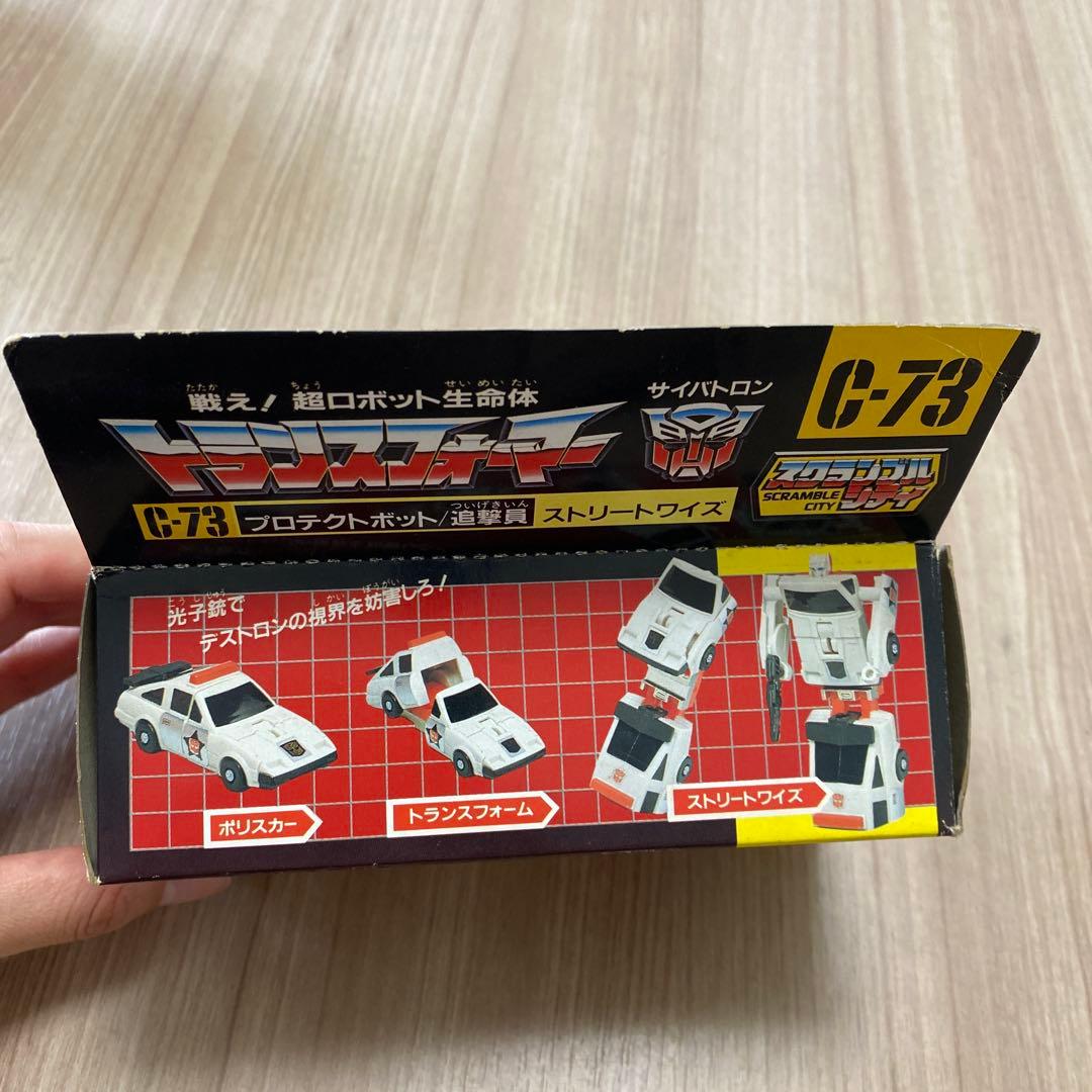 当時物　タカラ　トランスフォーマー　C-73 ストリートワイズ
