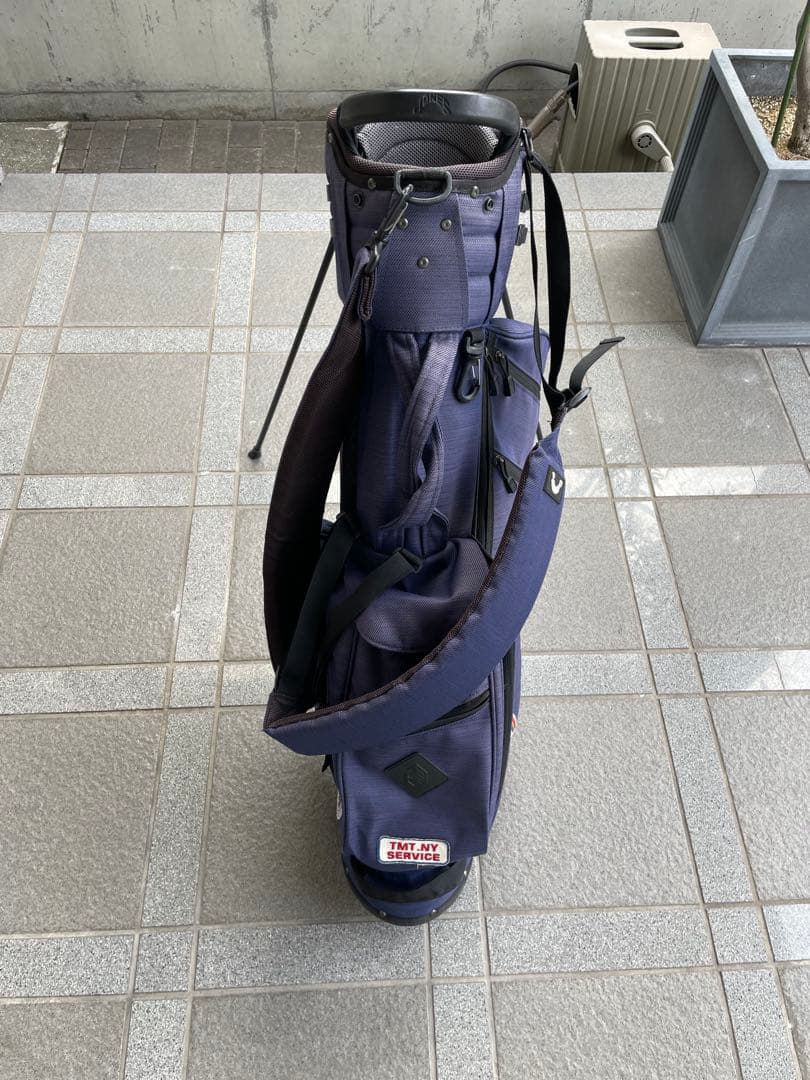 限定モデル JONES Trouper キャディバッグ ネイビー