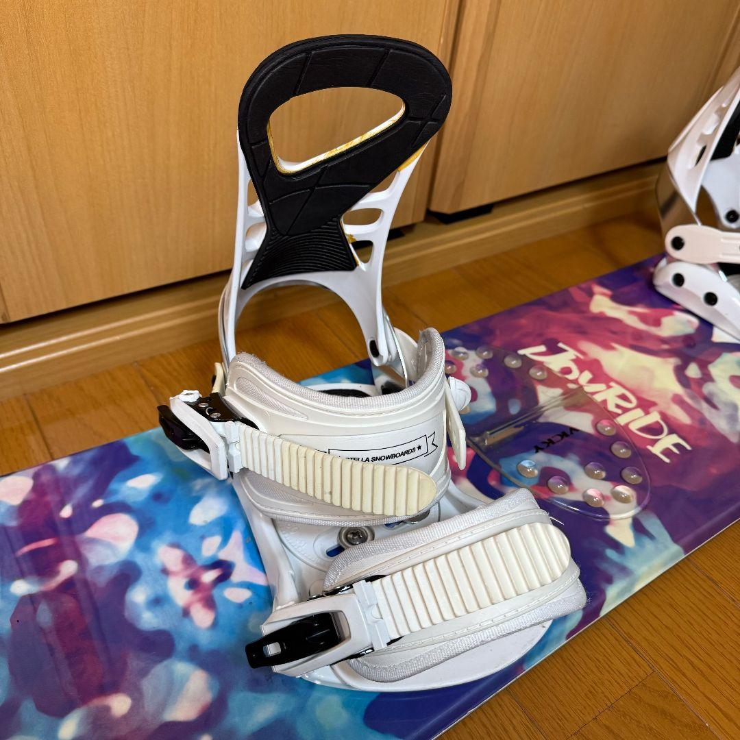 美品 送料込み JOYRIDE ビンディング付き スノボ