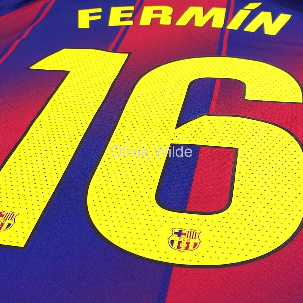 [正規品] FCバルセロナ ユニフォーム 25-26 #16 FERMÍN