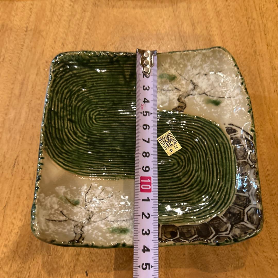 花風流　龍峰　織部桜　銘々皿揃