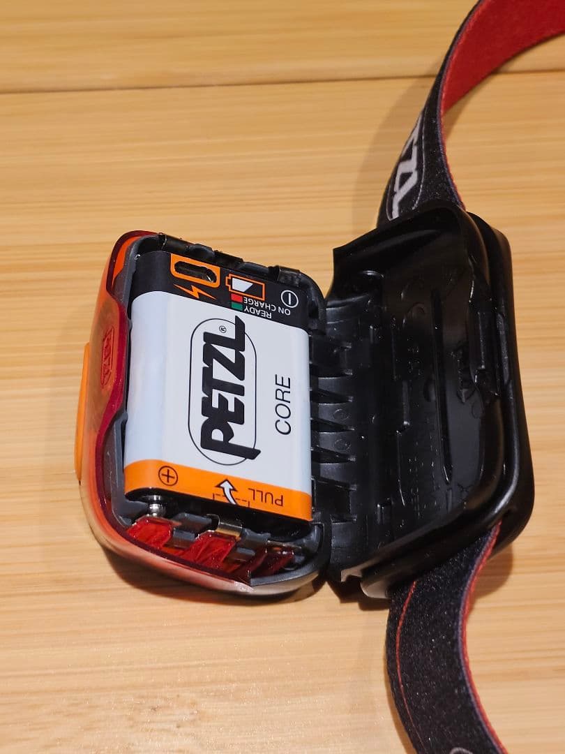 PETZL ヘッドランプ2個 + バッテリー2個 + ランタンケース