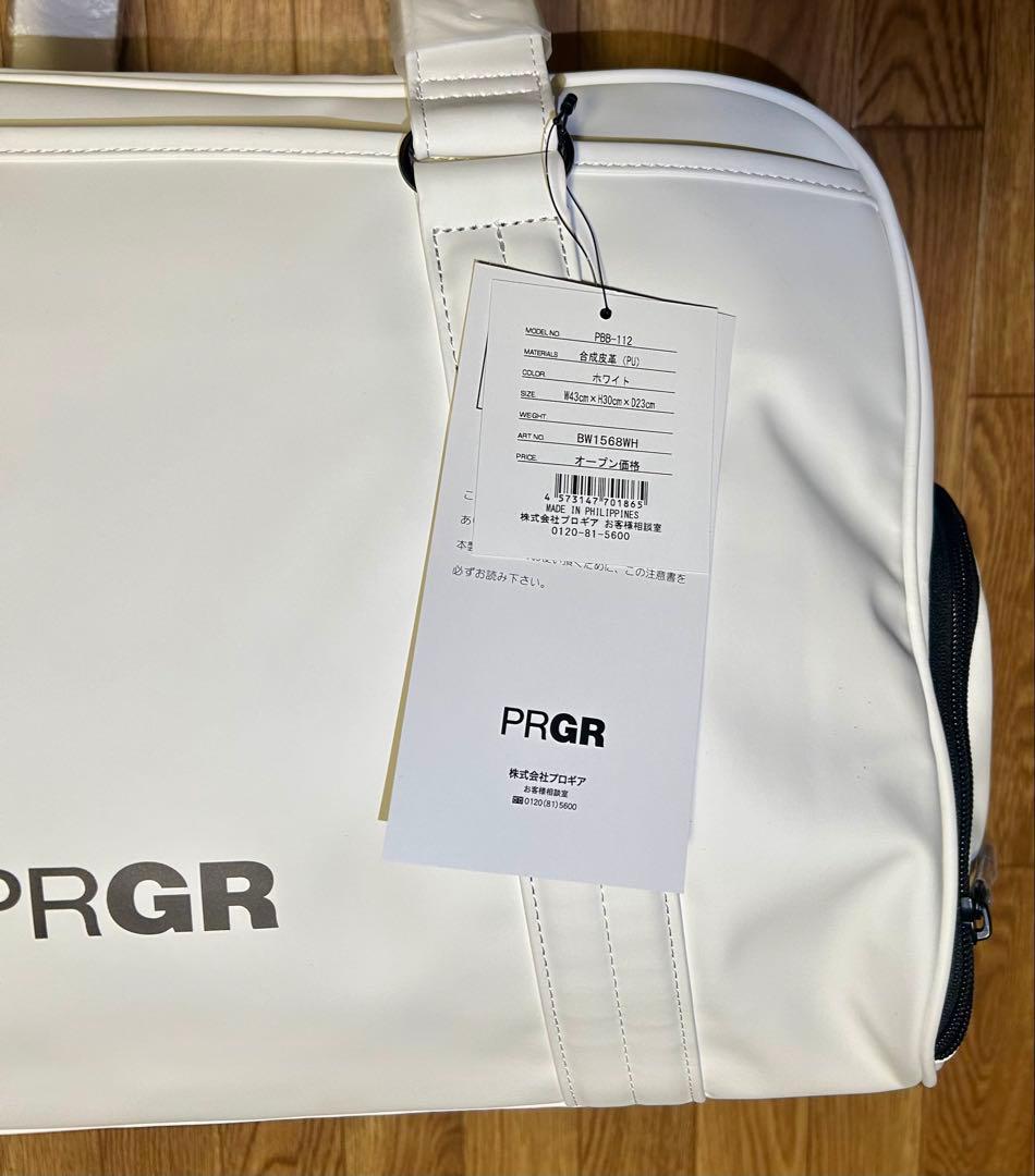 PRGR プロギア ゴルフ ボストンバッグ PBB-112 BW1565 未使用