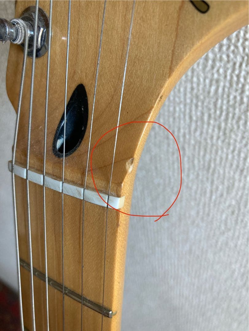 ギター Fender Mexico Stratocaster buttercream