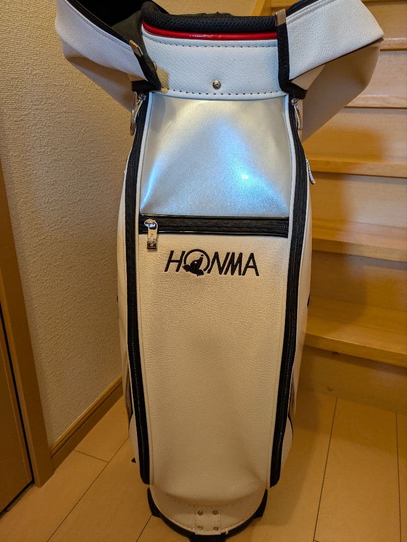 HONMA TW WORLD キャディバッグ ホワイト/ブラック