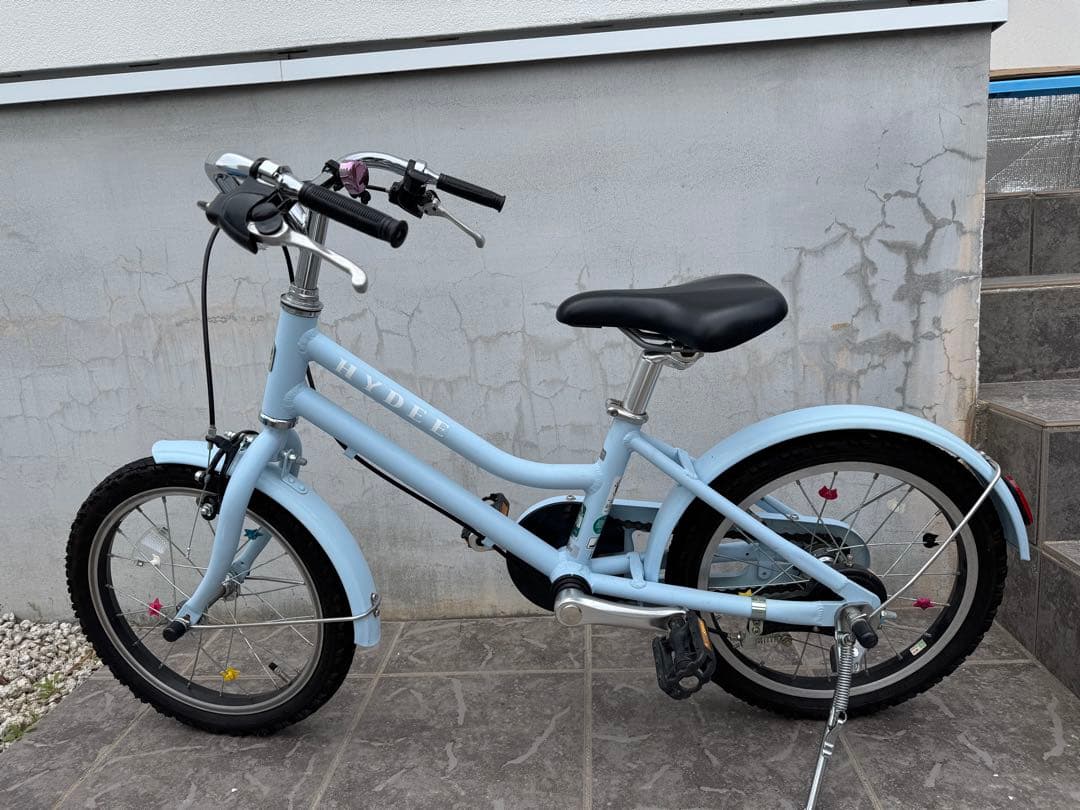 HYDEE ハイディ　キッズ　バイク　子ども　自転車 16インチ　補助ペダル付き