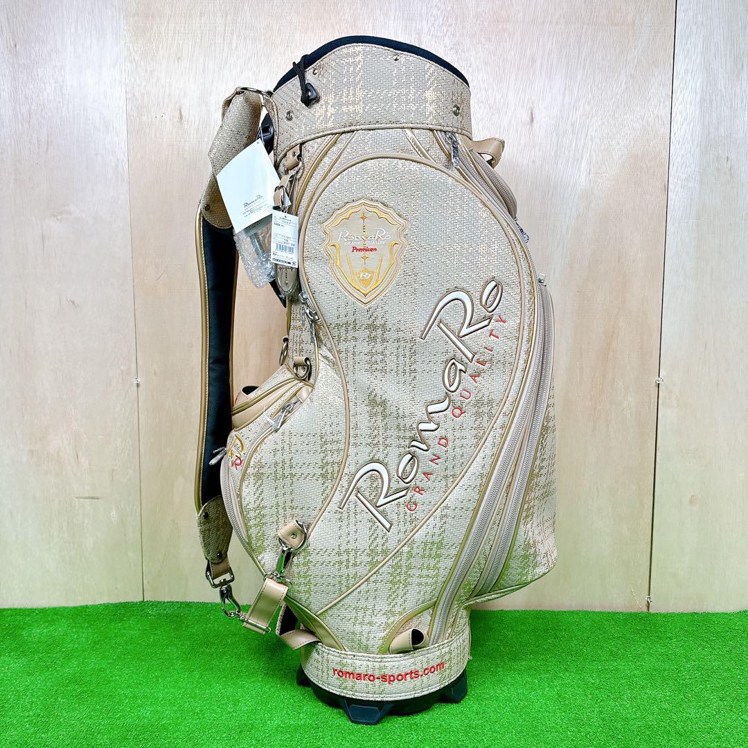 【新品未使用】 RomaRo ロマロ プレミアム キャディバッグ 付属品多数