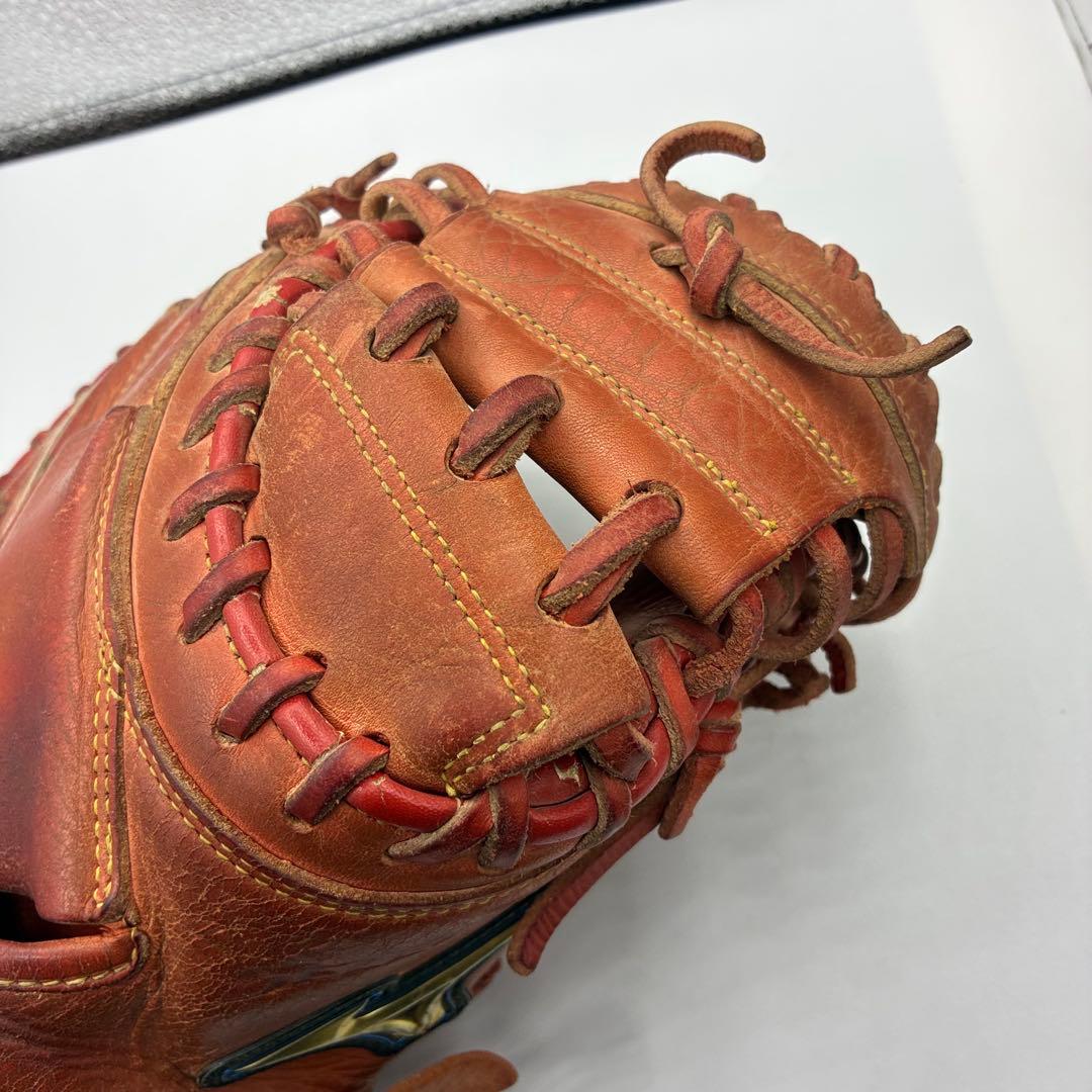 ⭐️少年軟式用　Mizuno Select 9 キャッチャーミット　オレンジ