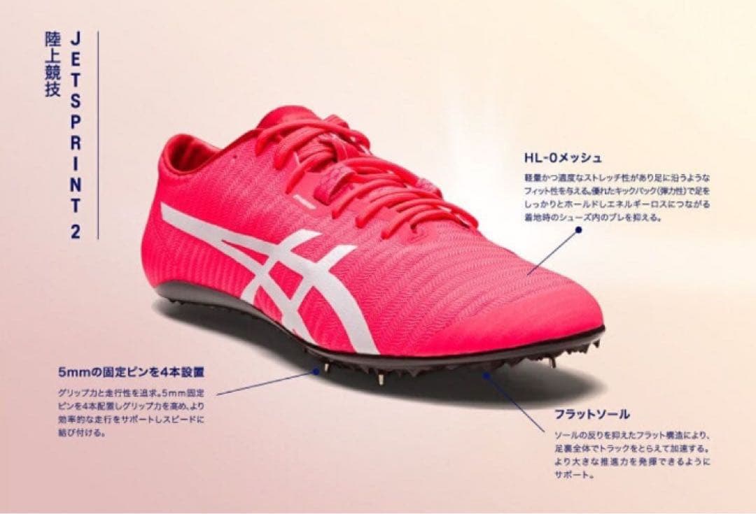 【新品未使用】27cm asics アシックス JETSPRINT2