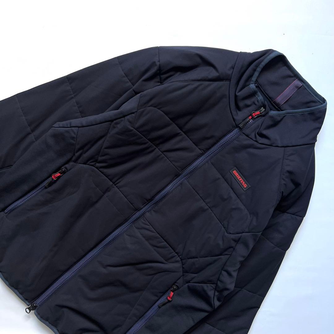 BRIEFING ブリーフィング　中綿入り　ジャケット　ブルゾン メンズ　ロゴ