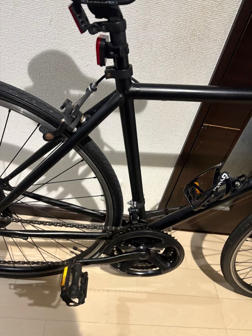 ブラック アルミロードバイク ロードバイククロスバイク早い者勝ち！