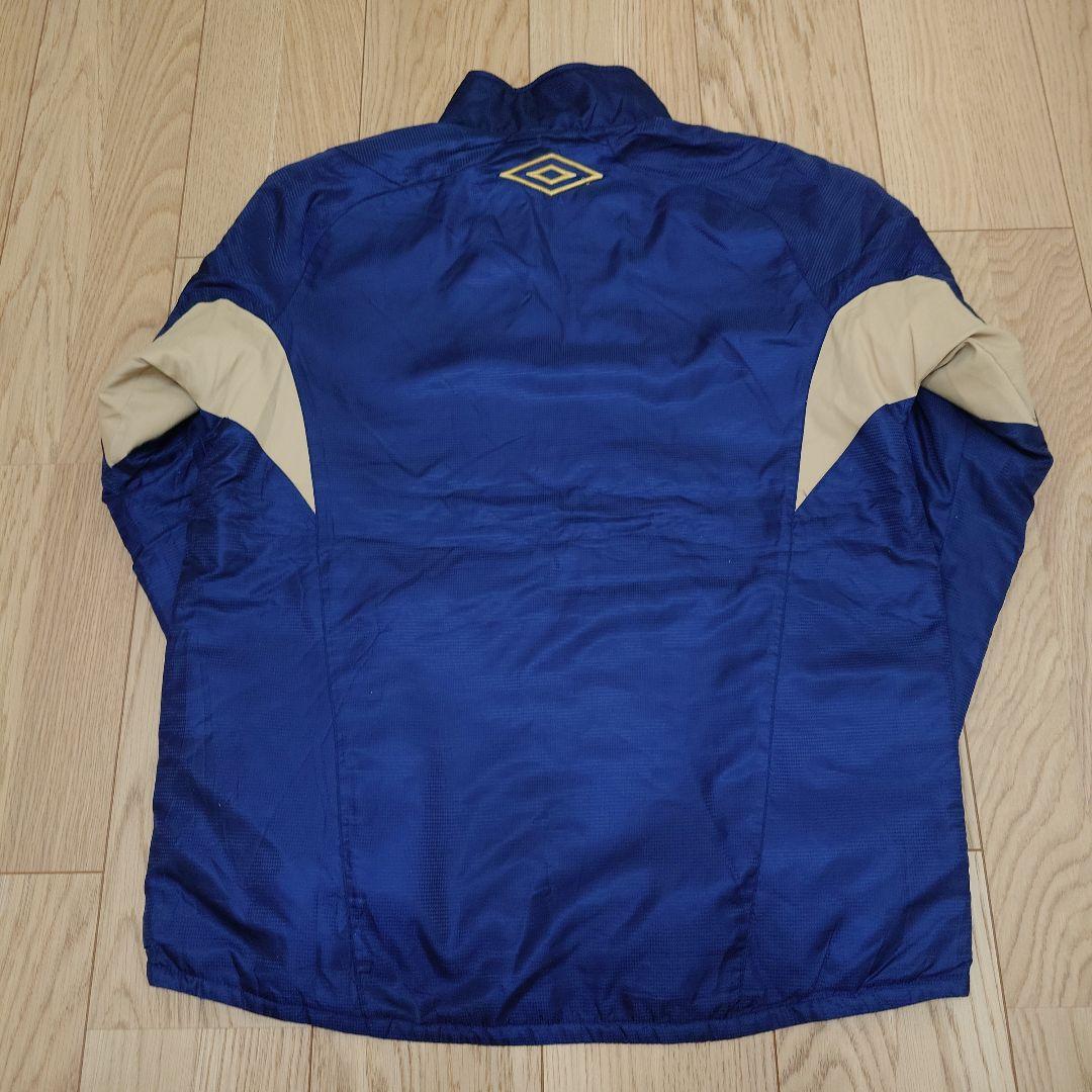 Umbro ネイビー ジャケット パンツセット 上下セット　中綿入りピステ　L