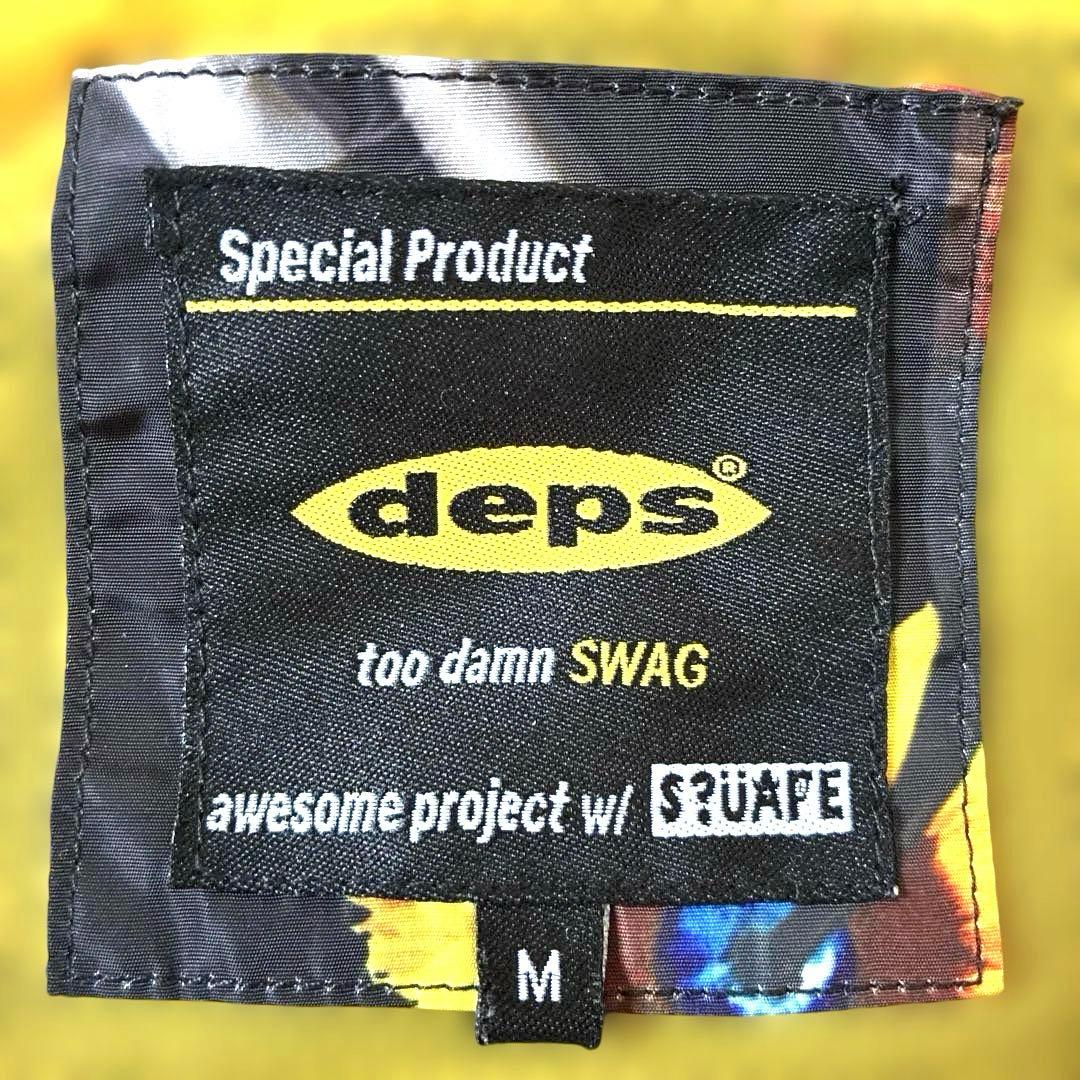 【激レア】DEPS×SQUARE デプススクエア 【訳あり】総柄メッシュパーカー