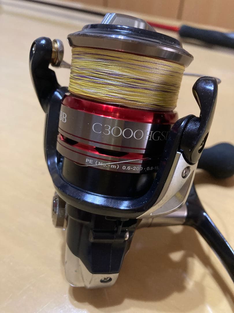 シマノ セフィア BB C3000SDH ダブルハンドル　スピニング　リール