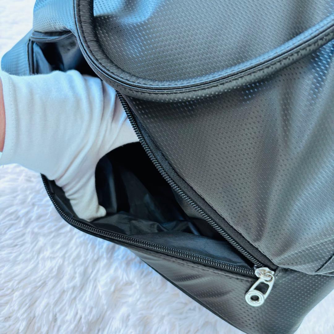 Munsing wear マンシング ウェア ボストン バッグ　ブラック美品