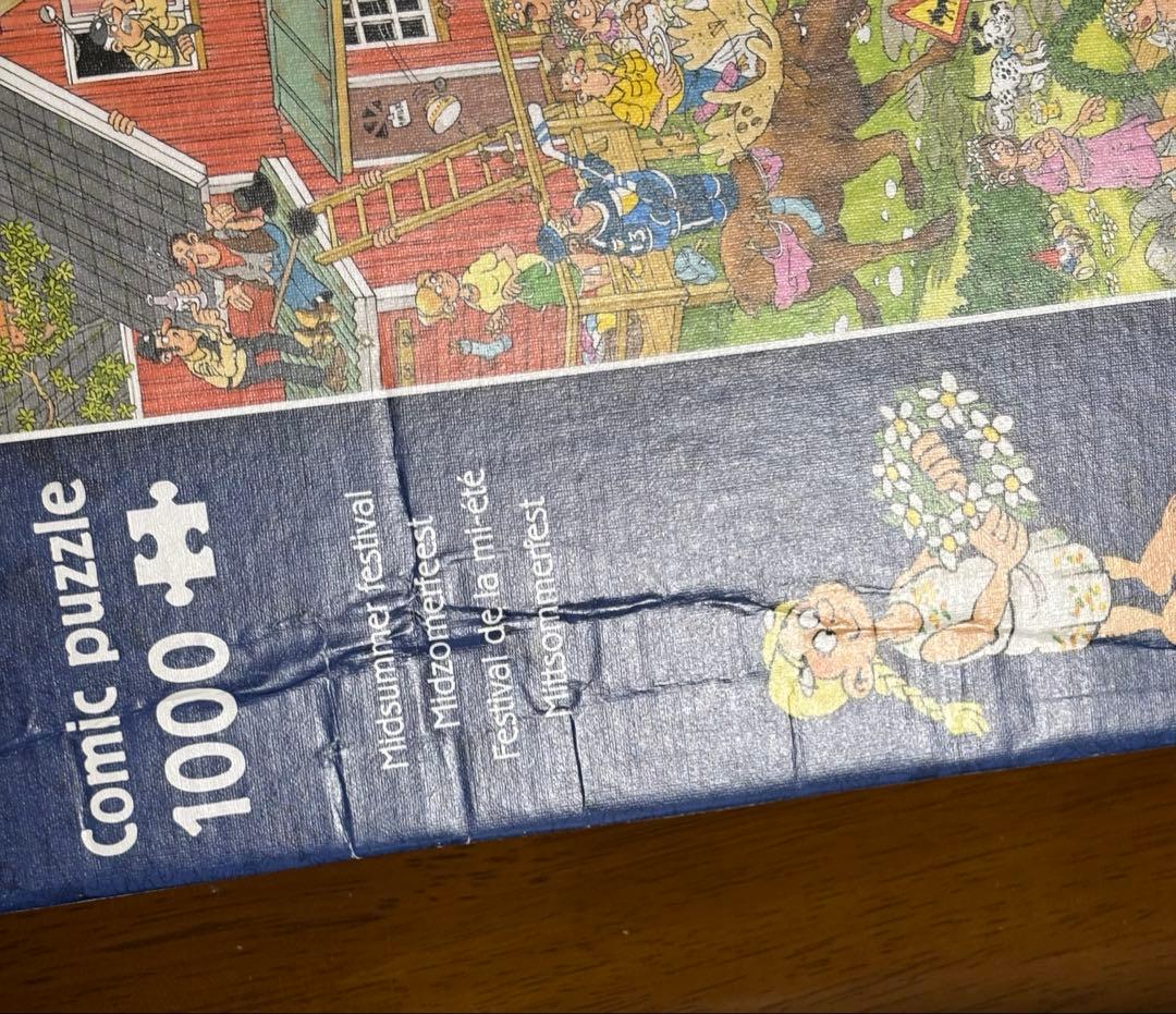 海外製1000ピースcomic puzzle 2点セットおまけ付き