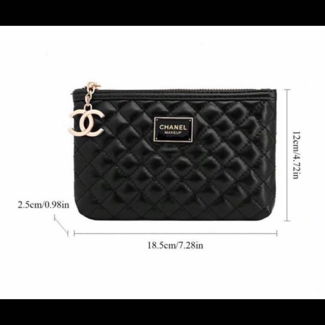 CHANEL メイクポーチ キルティング