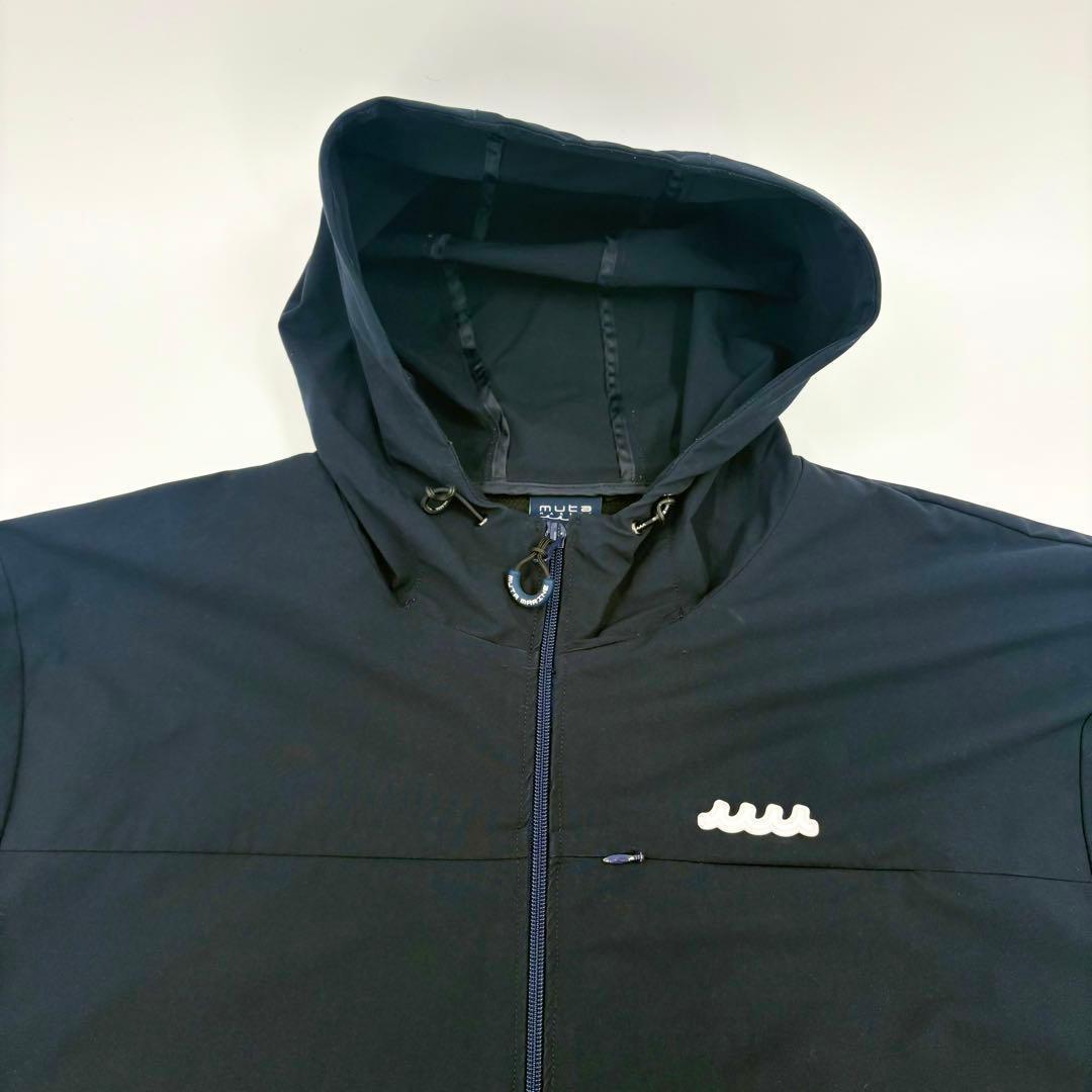 美品　muta MARINE ムータマリン ナイロンジャケット XL 紺 699