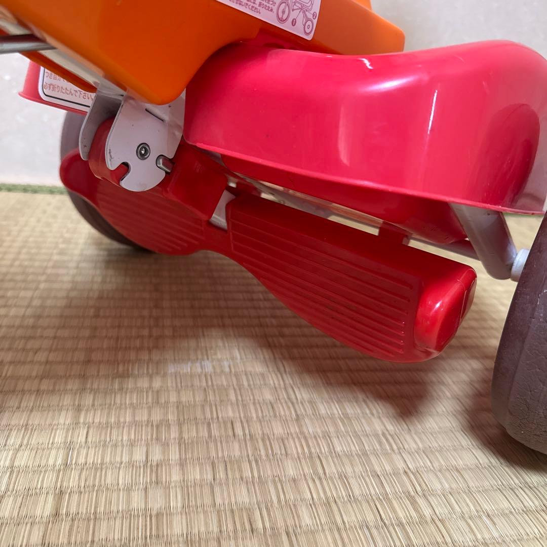 それいけ!アンパンマン 折りたたみ三輪車 オールインワンUP