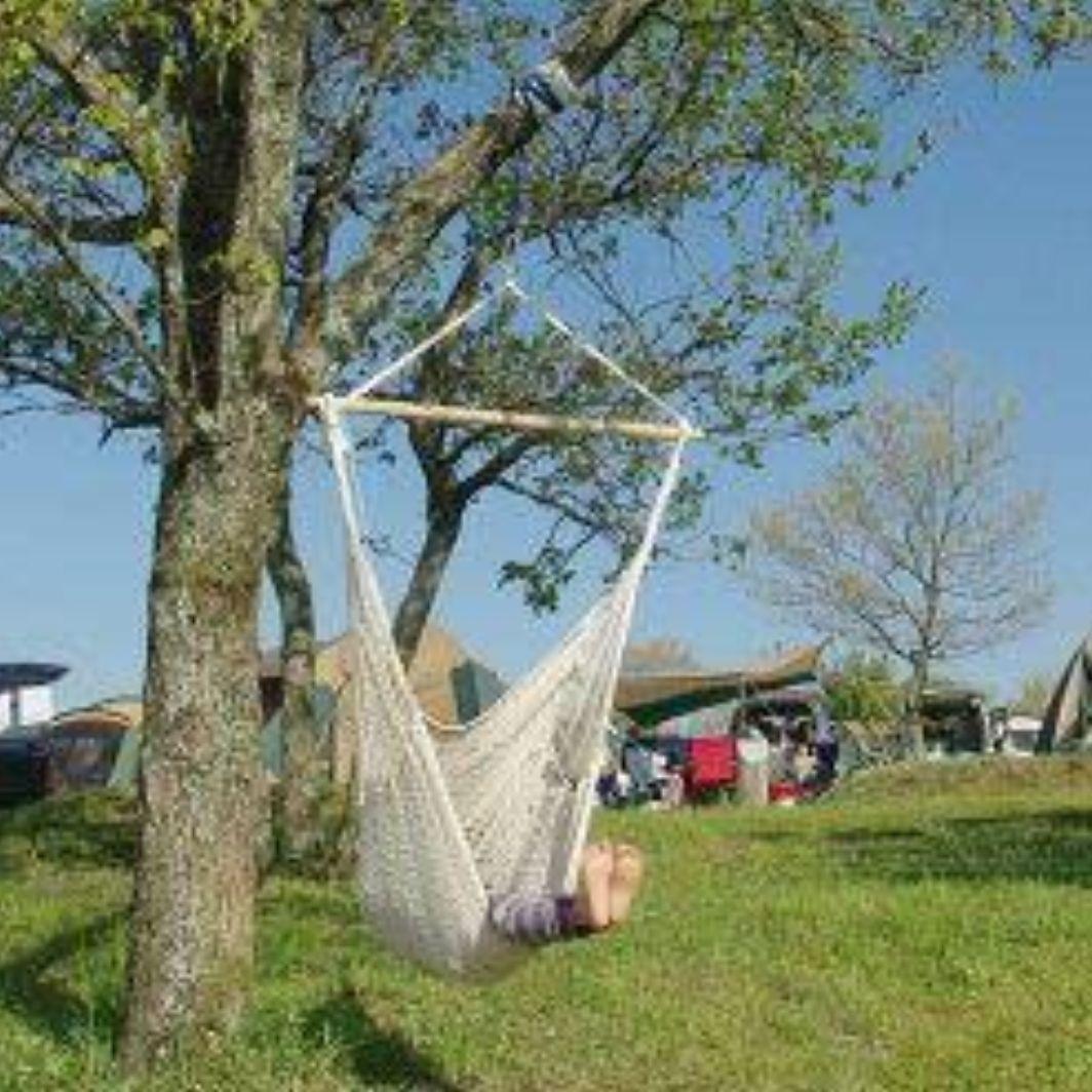 ②ハンモック 野外 屋内 金具付き アウトドア 寝具