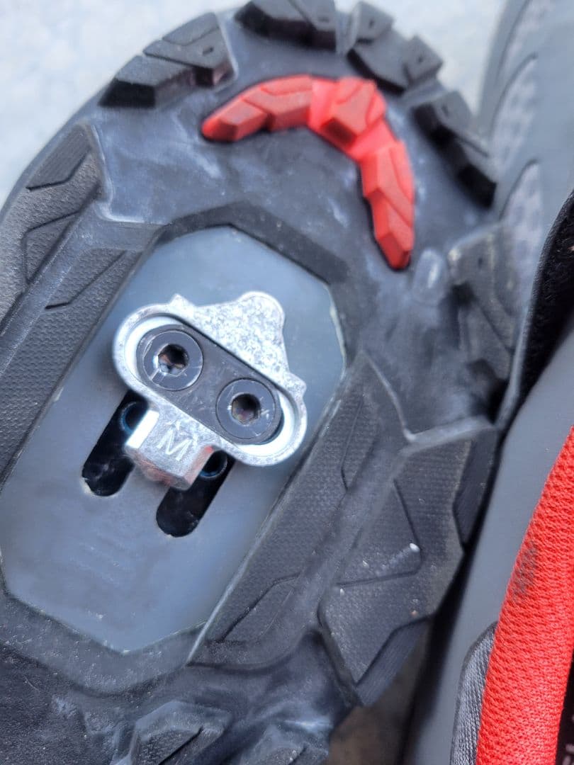 SHIMANO グレー/オレンジ シューズ