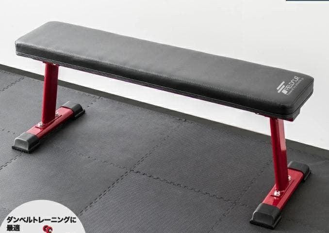FIELDOOR 折りたたみフラットベンチ 　筋トレ　未使用　組み立て済み
