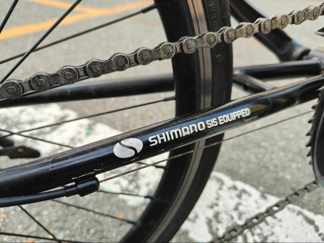 ブラック ミニベロ 自転車
