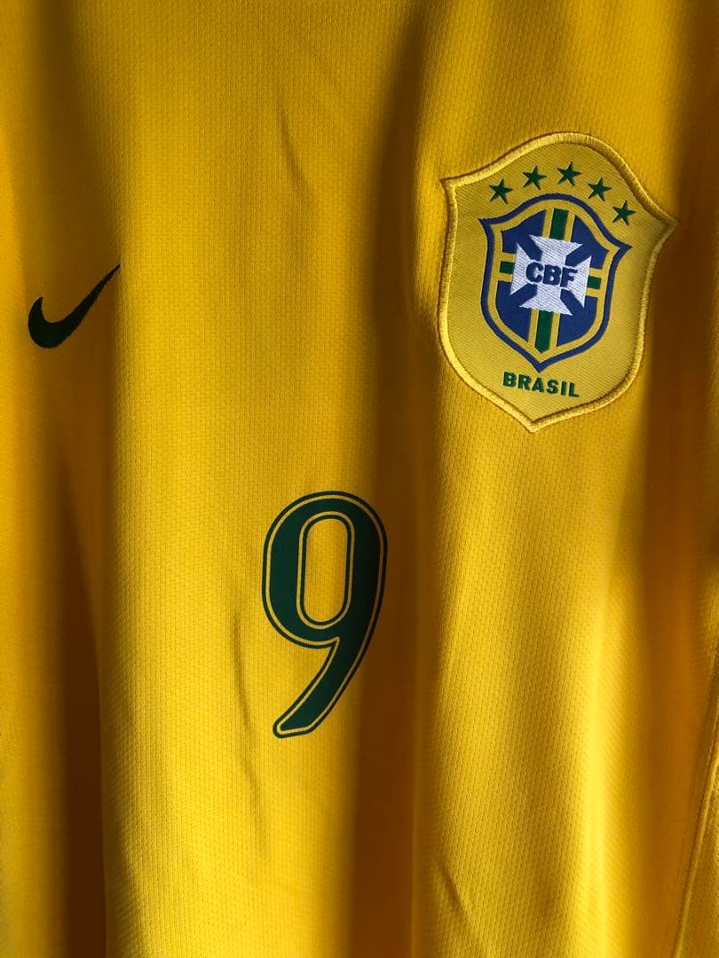 ブラジル代表 ロナウド 9番 ドイツW杯用ユニフォーム