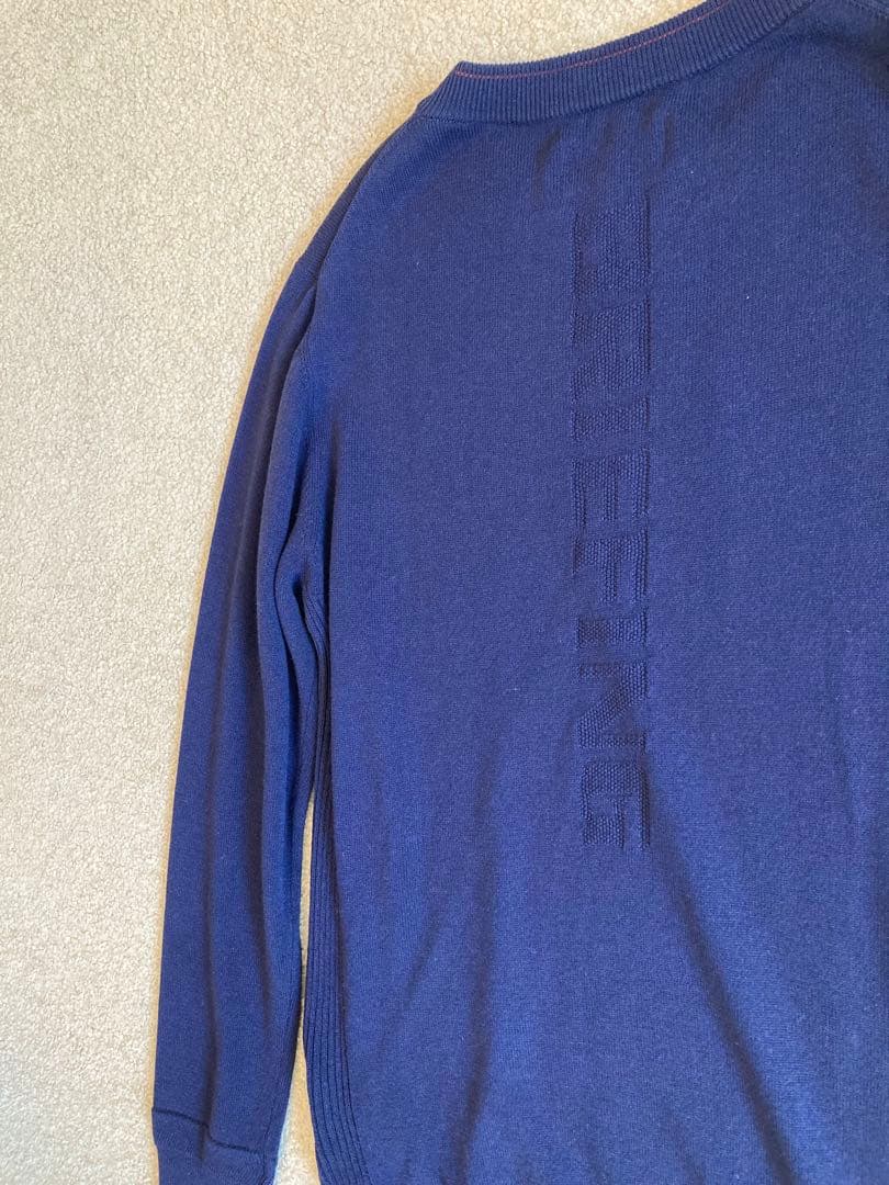 新品＊BRIEFING ブリーフィング カシミヤ ニット レディース ゴルフ 紺