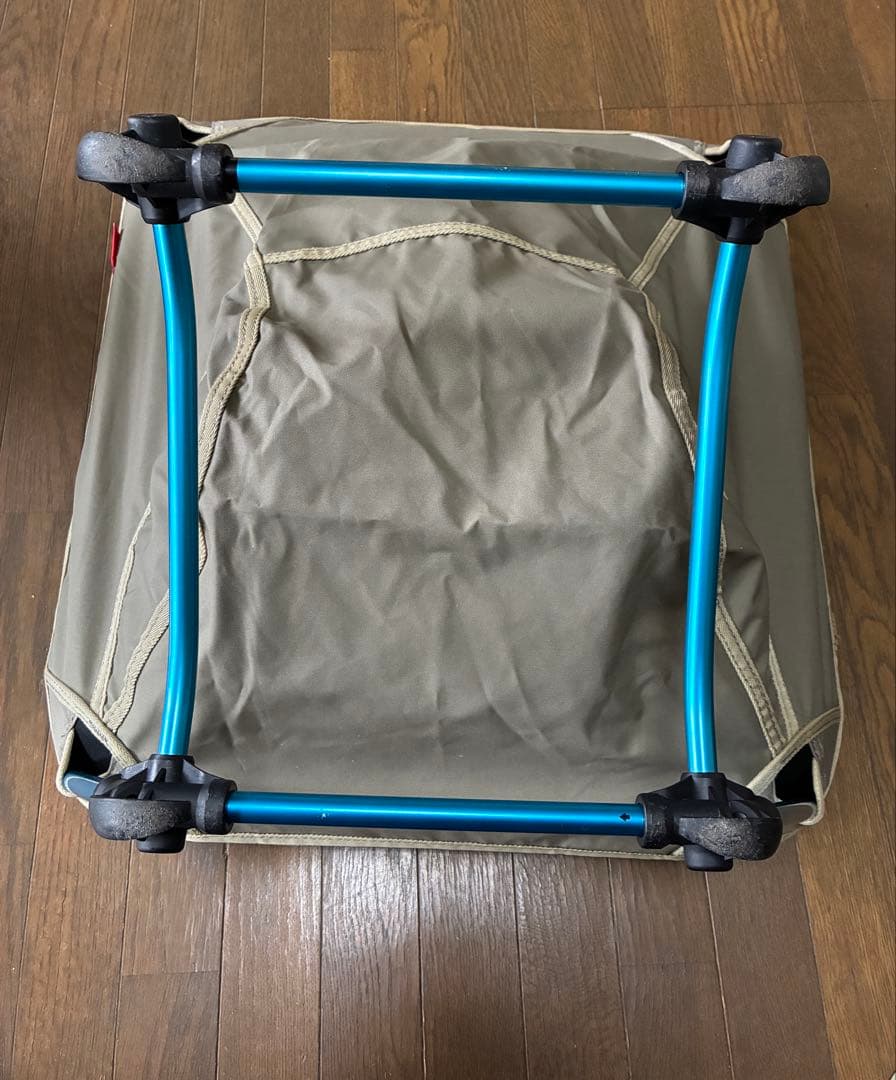 Helinox グラウンドチェア ブラック 他社製tcシート付