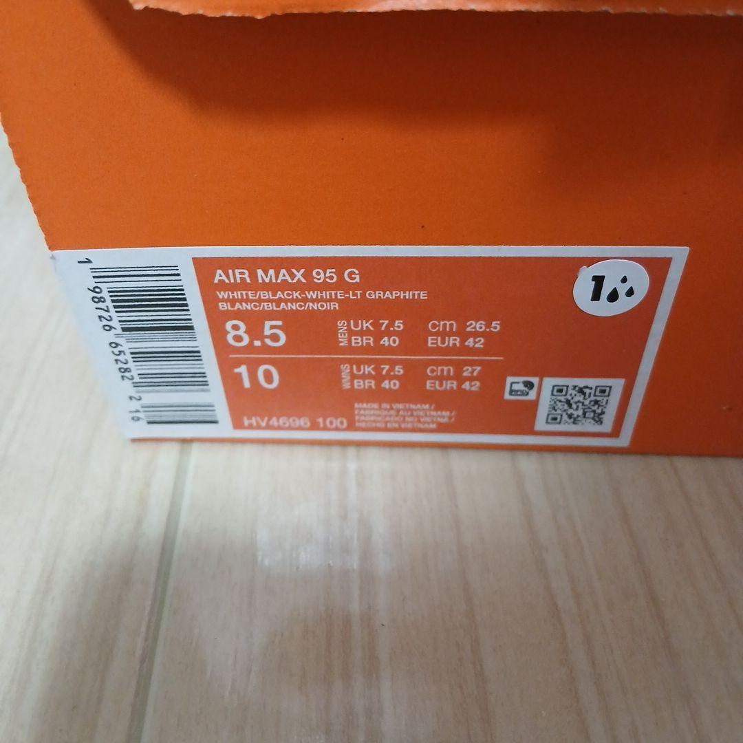 シューズ(男性用) NIKE AIR MAX 95 G 10 (US)