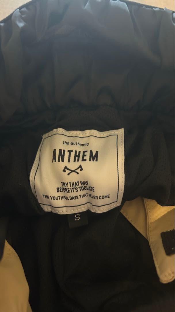 ANTHEM スノーボードウェア サイズS ベージュ