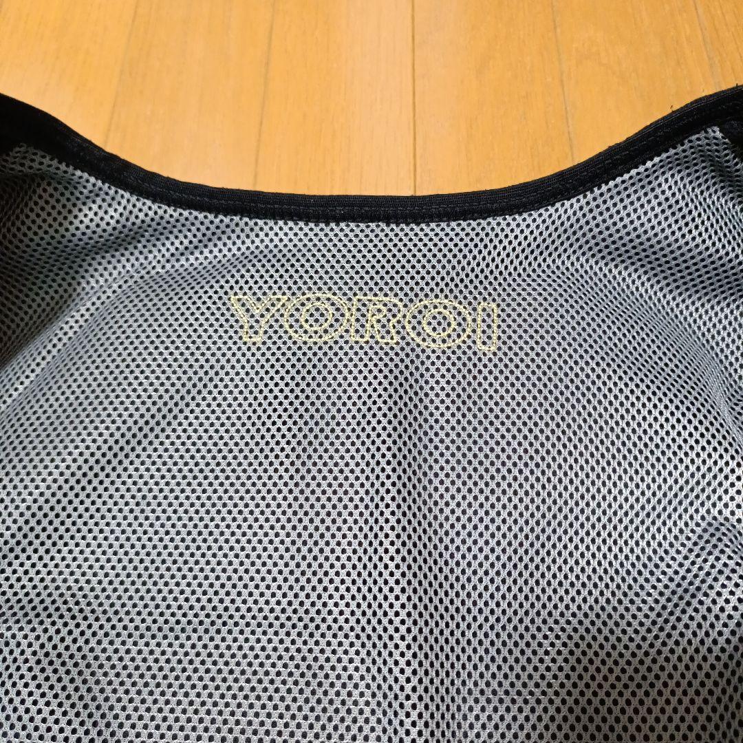 YOROI パッド入りプロテクター Mサイズ ブラック