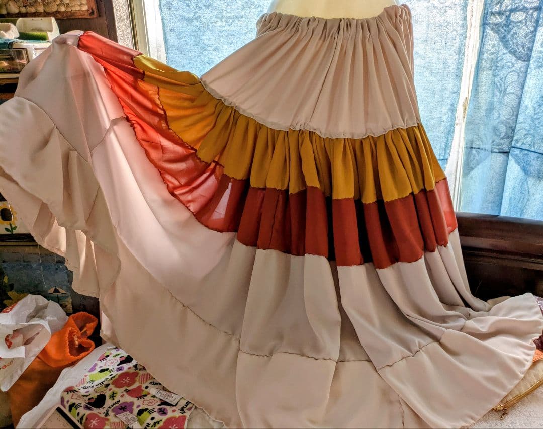 ベリーダンス 衣装 ジプシースカート 新品