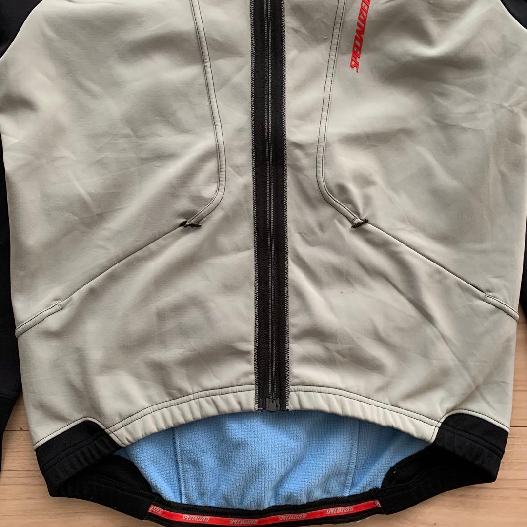 SPECIALIZED サイクルジャケット シェル 裏起毛 防寒 自転車